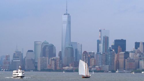 Skyscrapers in city