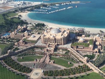 Aerial view of emirates palace