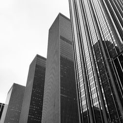 Low angle view of modern building