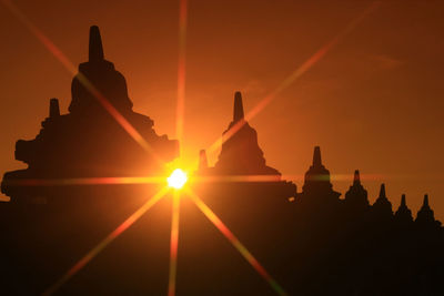 Borobudur is the largest buddhist temple in the world, built at 8th is located in central java