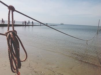 View of sea against sky