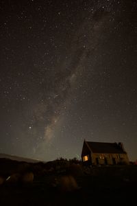 Scenic view of lake tekapo