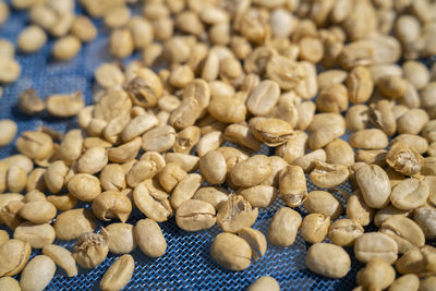 Full frame shot of coffee beans
