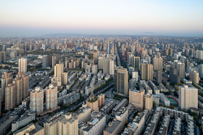 Aerial view of cityscape