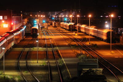 Street light at night