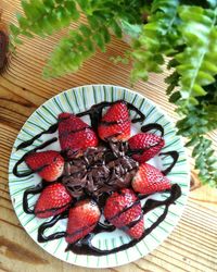 Close-up of strawberries