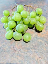 Close-up of grapes in water