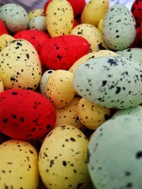 Close-up of multi colored candies