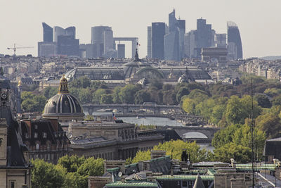 View of cityscape against sky