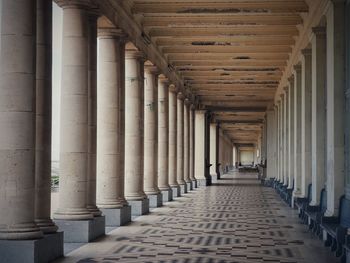 Corridor of building