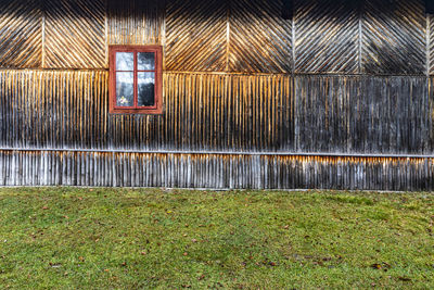 Exterior of old building