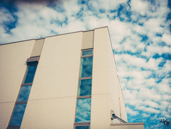 Low angle view of building against sky