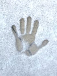 Close-up of snow