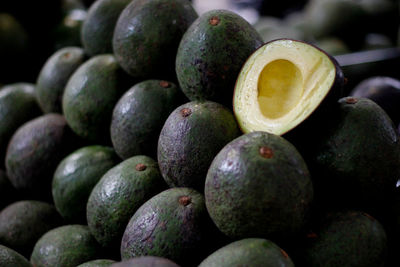 Close-up of fruits for sale at market
