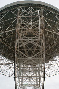 Low angle view of tower against sky