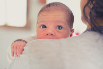 Close-up portrait of baby