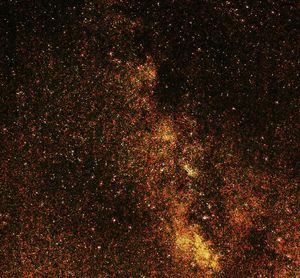 Full frame shot of star field