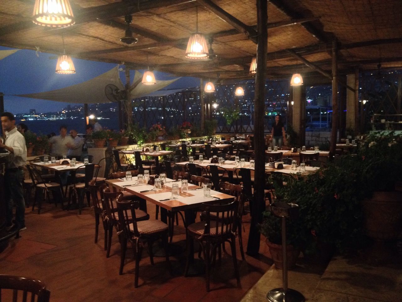 Restaurant on the Bay of Jounieh