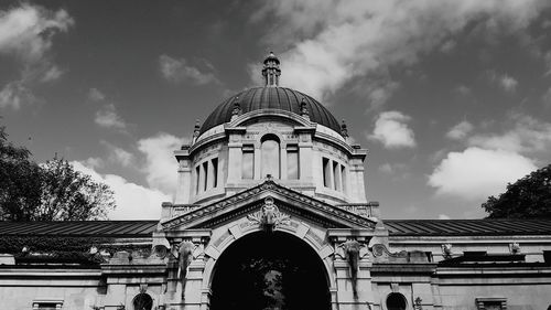 Exterior of church against sky