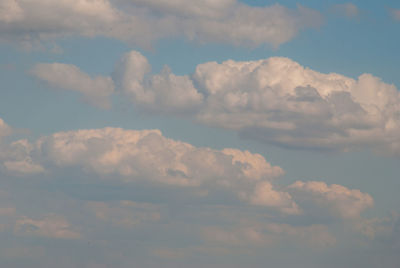 Low angle view of clouds in sky