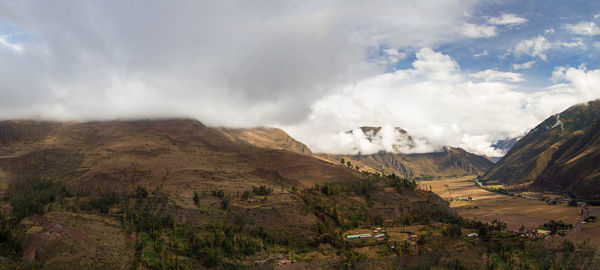 Panoramic view of landscape against sky