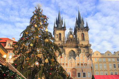 Prague christmas market