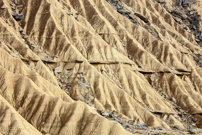 Desert of the bardenas reales in navarra