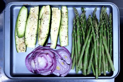 Directly above shot of vegetables