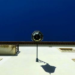 Low angle view of built structure against clear sky