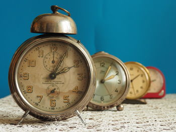 Close-up of clock