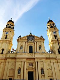 Low angle view of a church