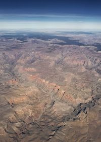 High angle view of landscape