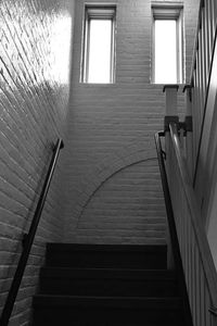 Low angle view of staircase