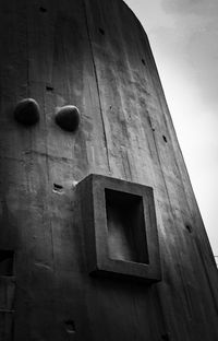 Low angle view of building against sky