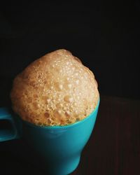 Close-up view of bread