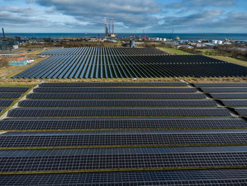 Grenaa district heating solar park by solarfuture, denmark