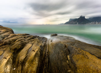 Panoramic view of sea against sky