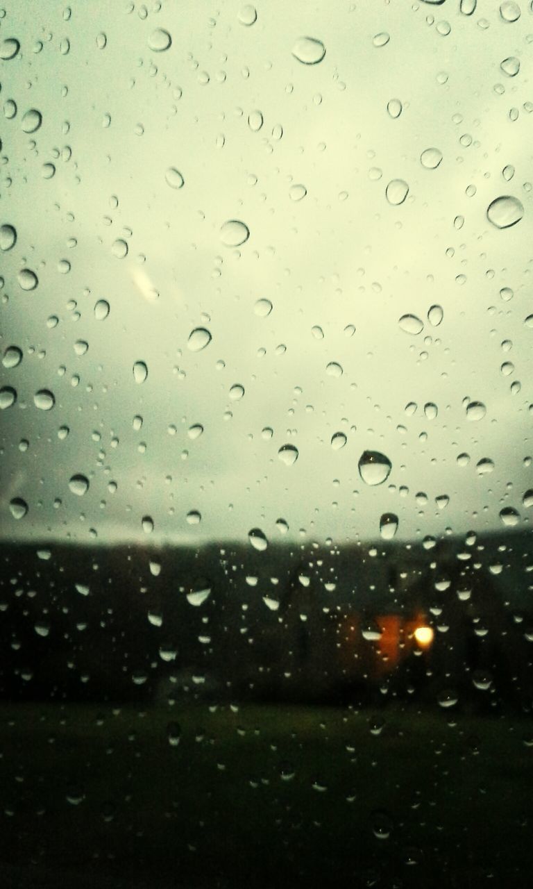 drop, wet, window, rain, transparent, indoors, water, glass - material, raindrop, weather, sky, season, glass, full frame, focus on foreground, backgrounds, close-up, built structure, droplet, no people