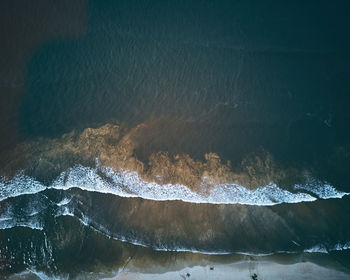 Aerial view of seascape