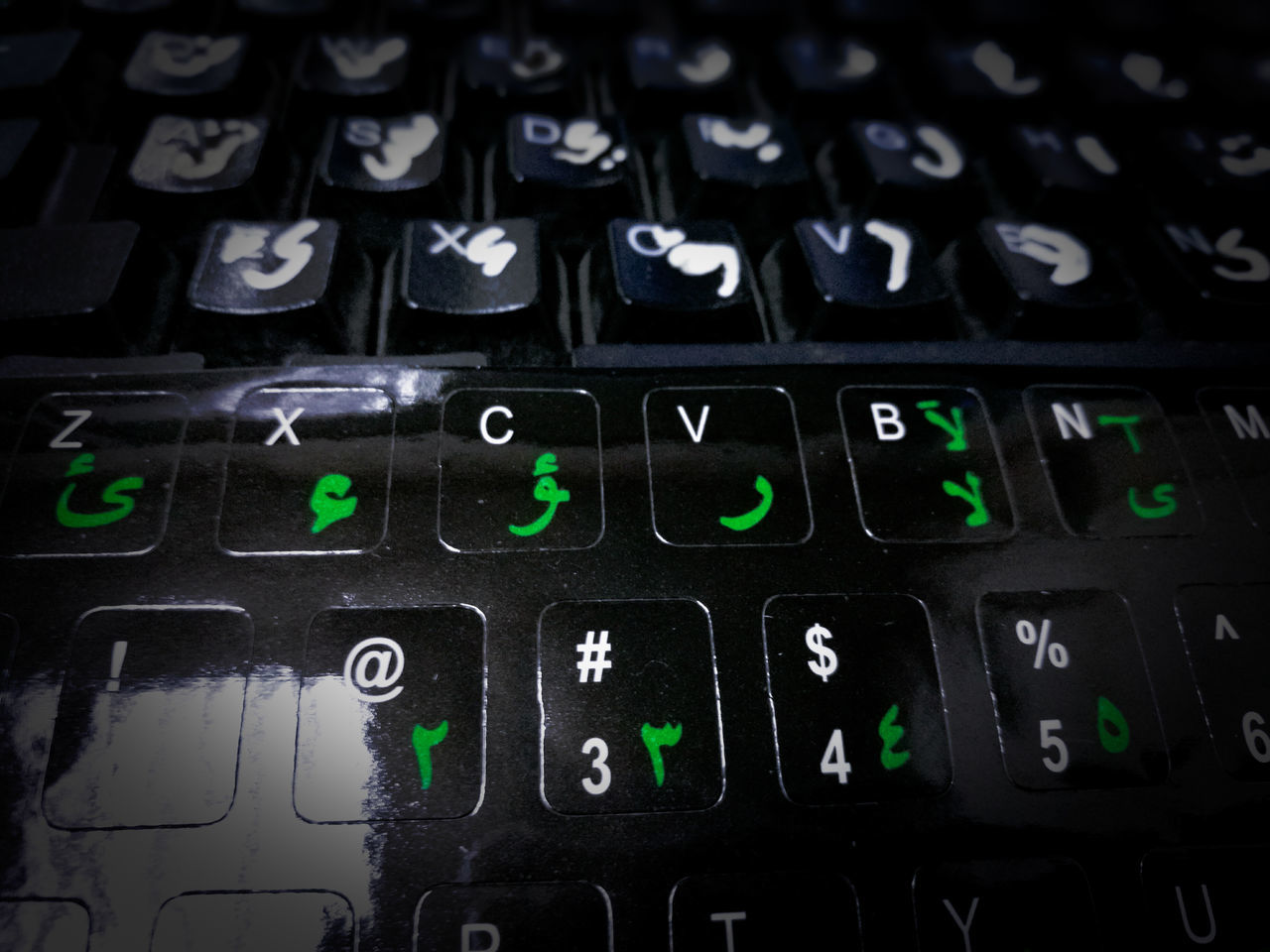 Keyboard stickers