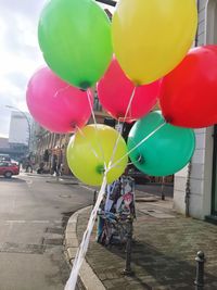 Colorful balloons