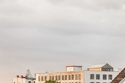 High section of built structures against the sky