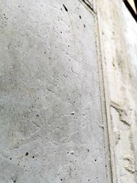 Low angle view of metal wall