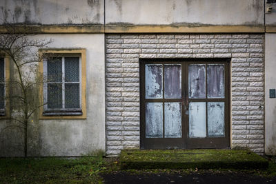 Exterior of old building