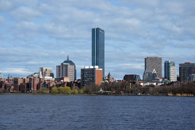 Modern cityscape against sky