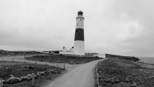 Lighthouse against sky