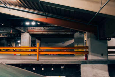 View of multilevel parking