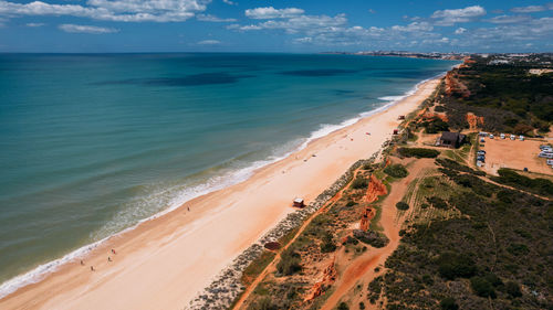 Aerial beach