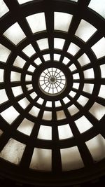 Low angle view of ceiling