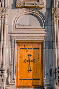 Entrance of old building